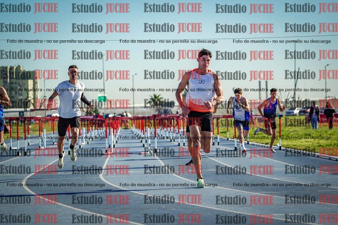 Fotos de los 110 m con vallas de varones