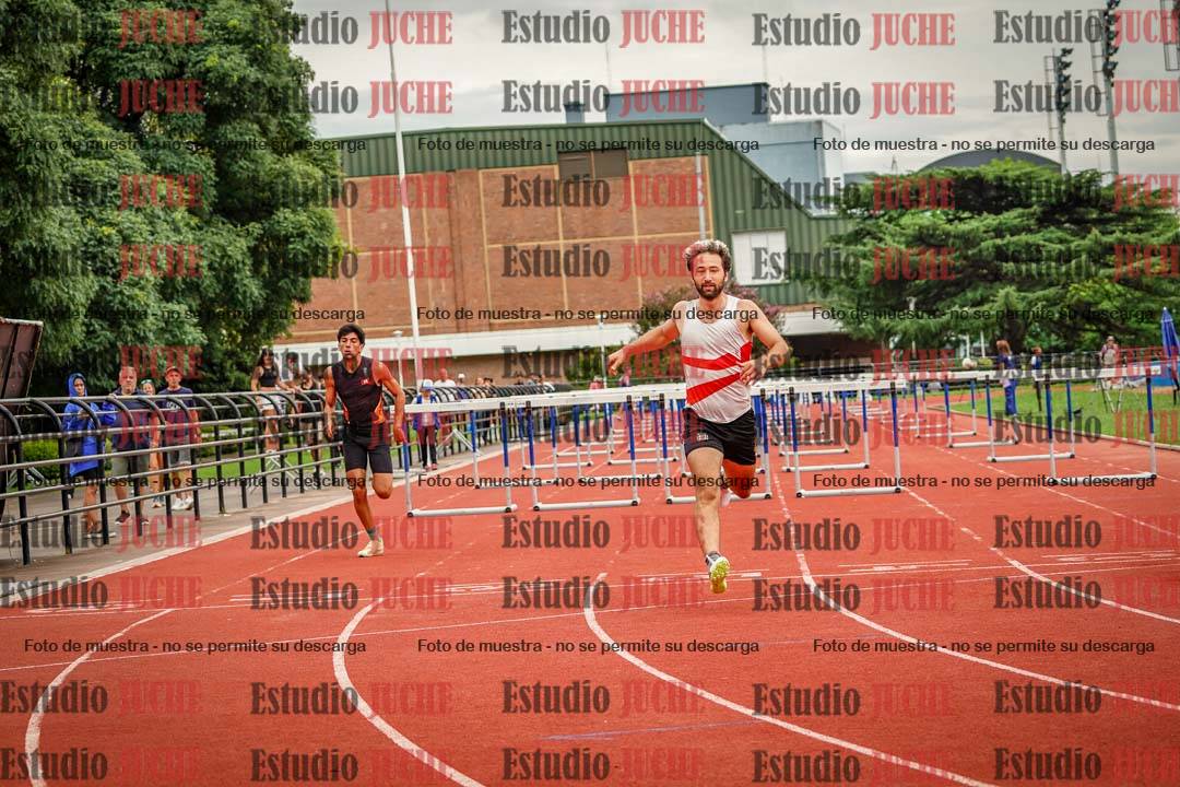 Fotos de los 110 m con vallas de varones - decatlón 6