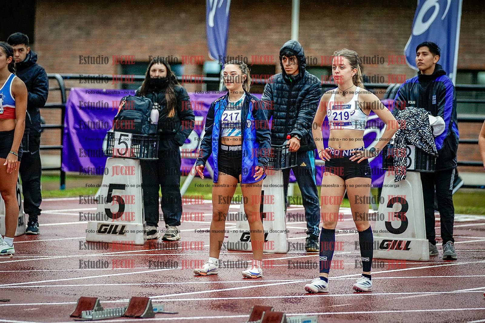 Fotos de los 100 m con vallas de mujeres - FINAL