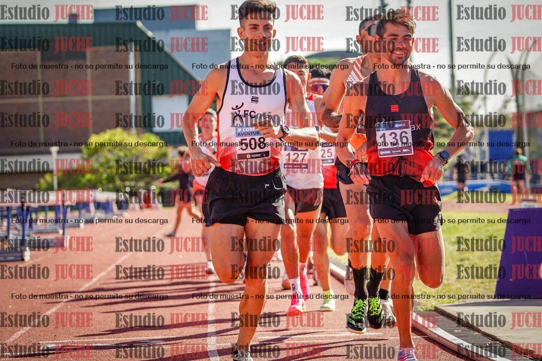 Fotos de los 10.000 m de varones - serie 1