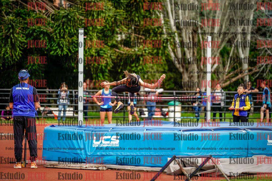 Fotos del salto en alto de mujeres
