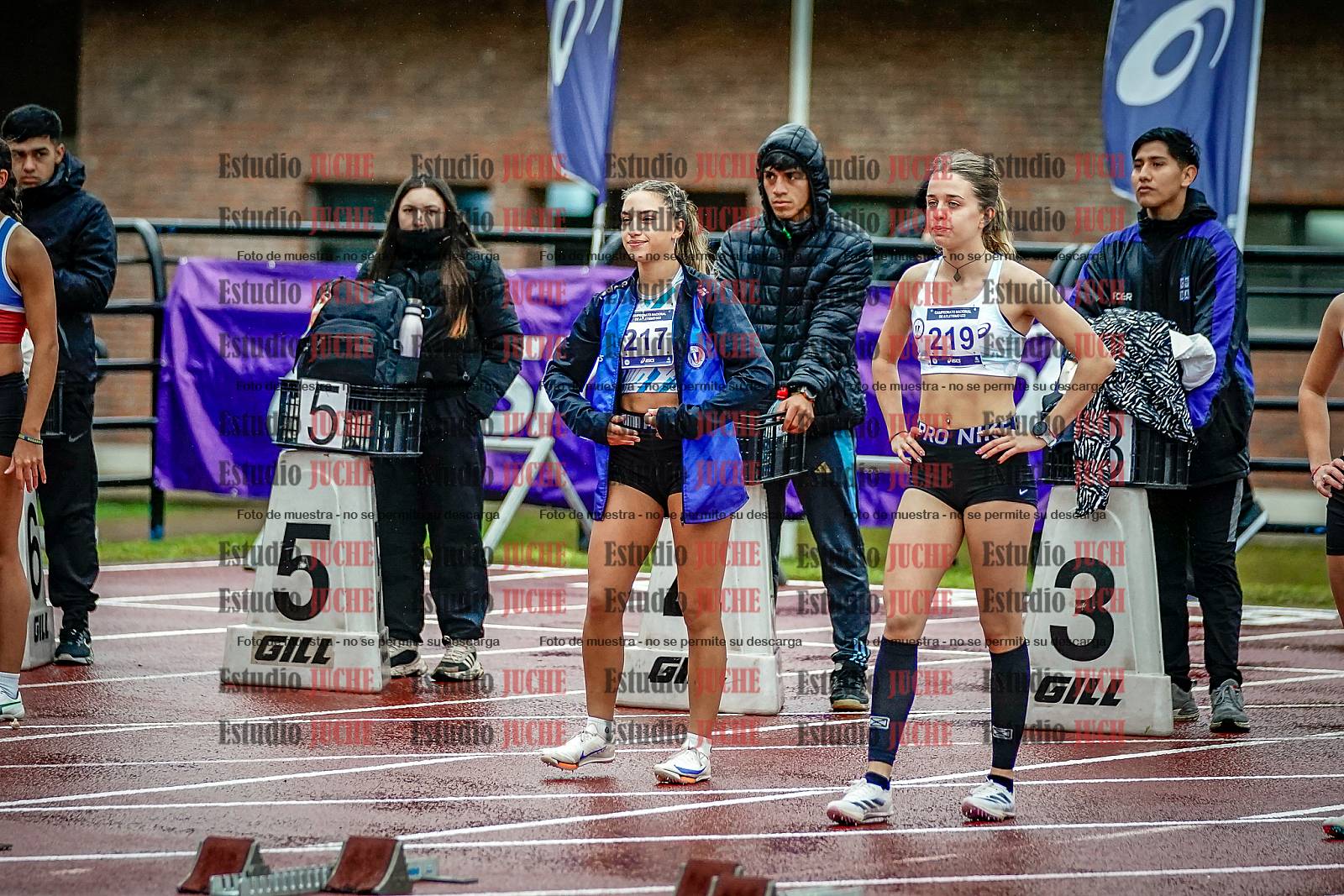 Fotos de los 100 m con vallas de mujeres - FINAL