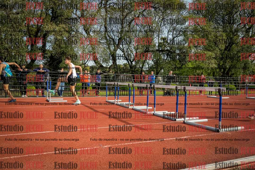 Fotos de los 110 m con vallas de varones