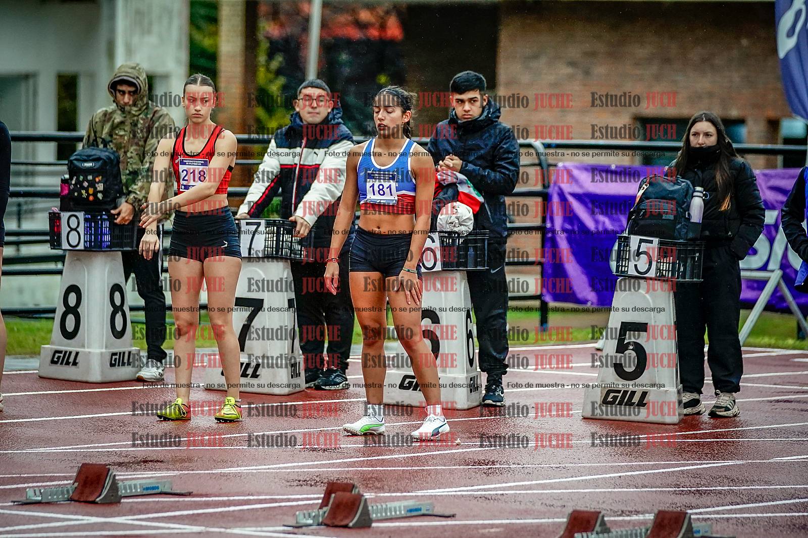 Fotos de los 100 m con vallas de mujeres - FINAL