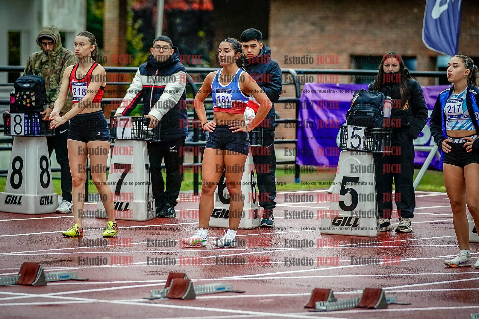 Fotos de los 100 m con vallas de mujeres - FINAL