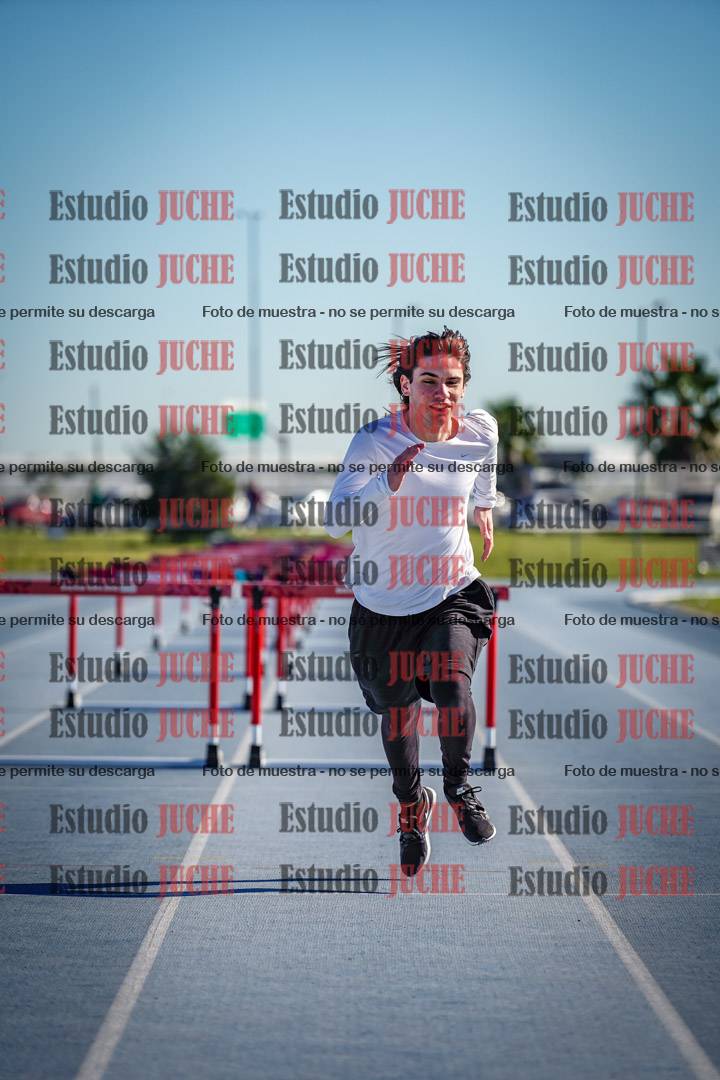Fotos de los 110 m con vallas de varones