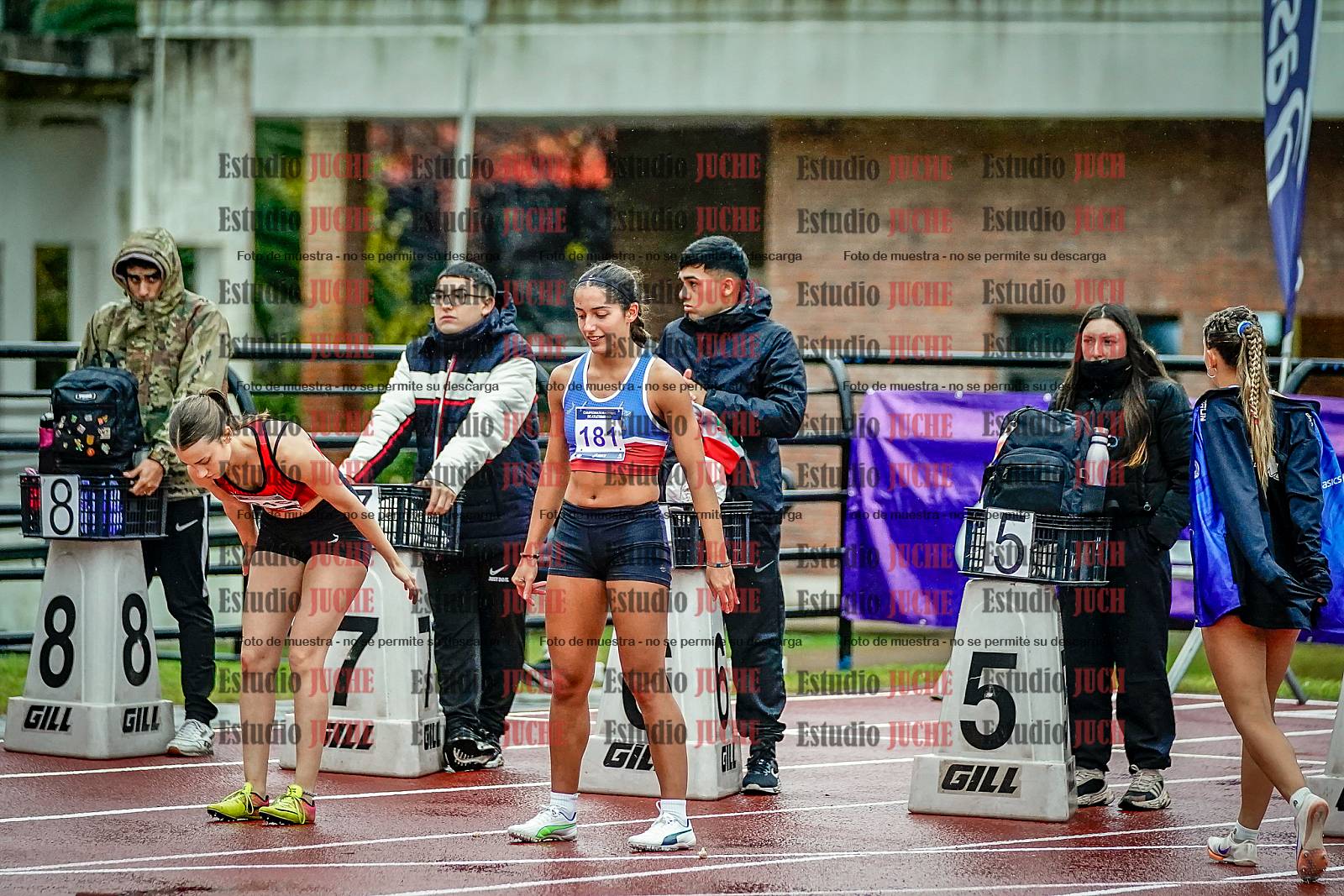 Fotos de los 100 m con vallas de mujeres - FINAL