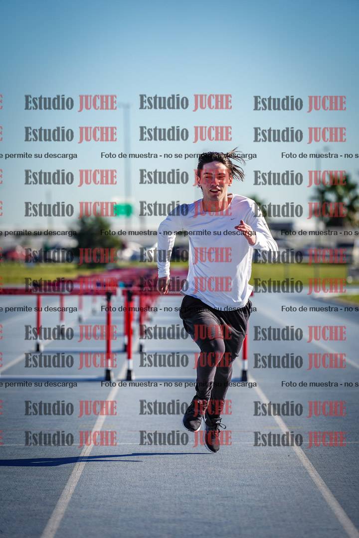 Fotos de los 110 m con vallas de varones