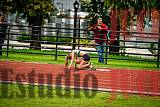 Fotos de los 295 m con vallas de mujeres