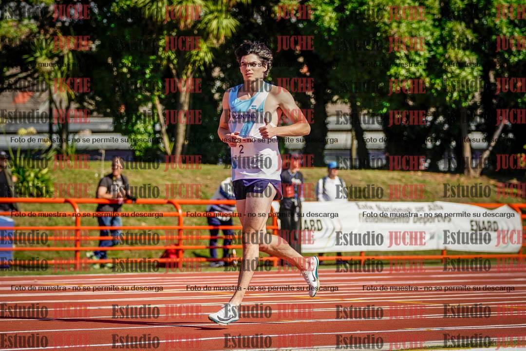 Fotos de los 100 m llanos de varones - deca 1