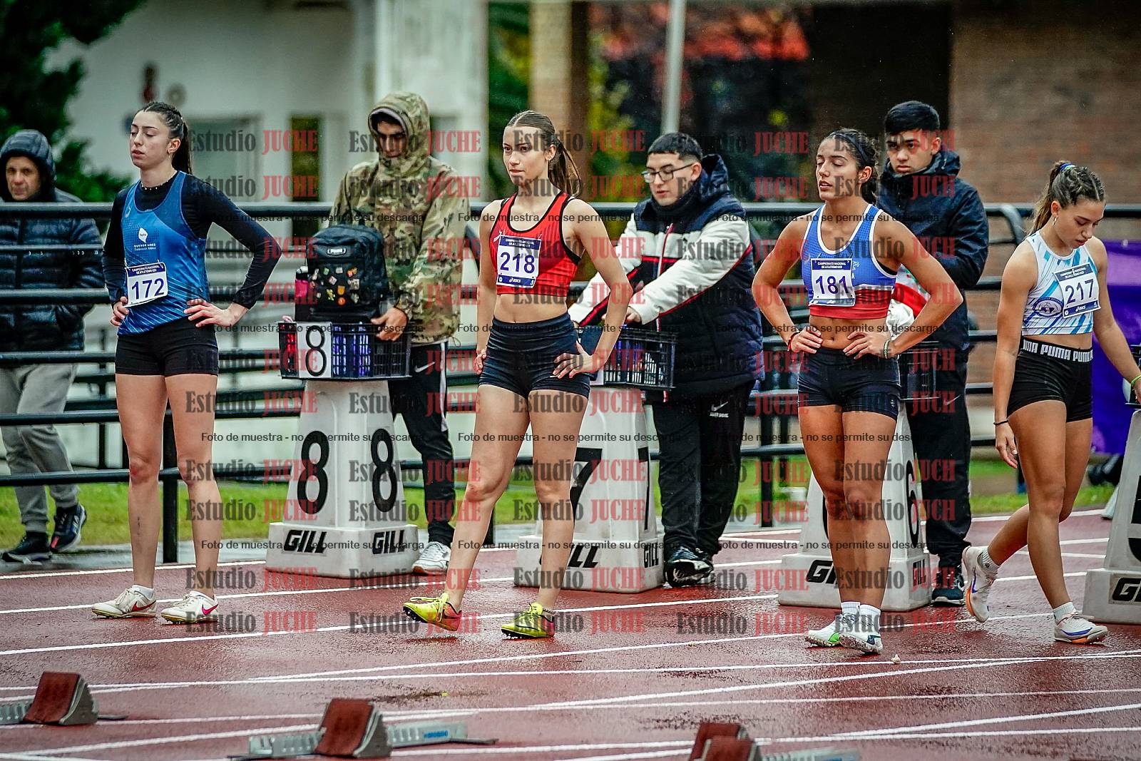 Fotos de los 100 m con vallas de mujeres - FINAL