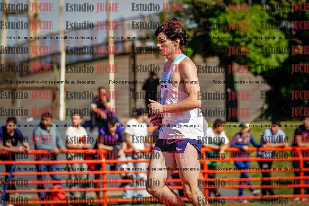 Fotos de los 100 m llanos de varones - deca 1