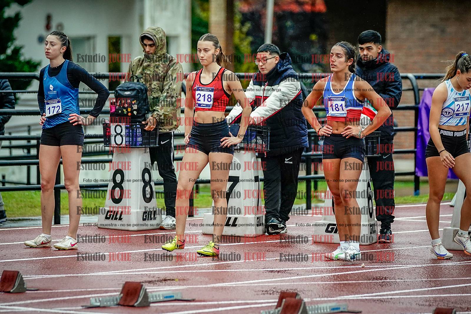 Fotos de los 100 m con vallas de mujeres - FINAL