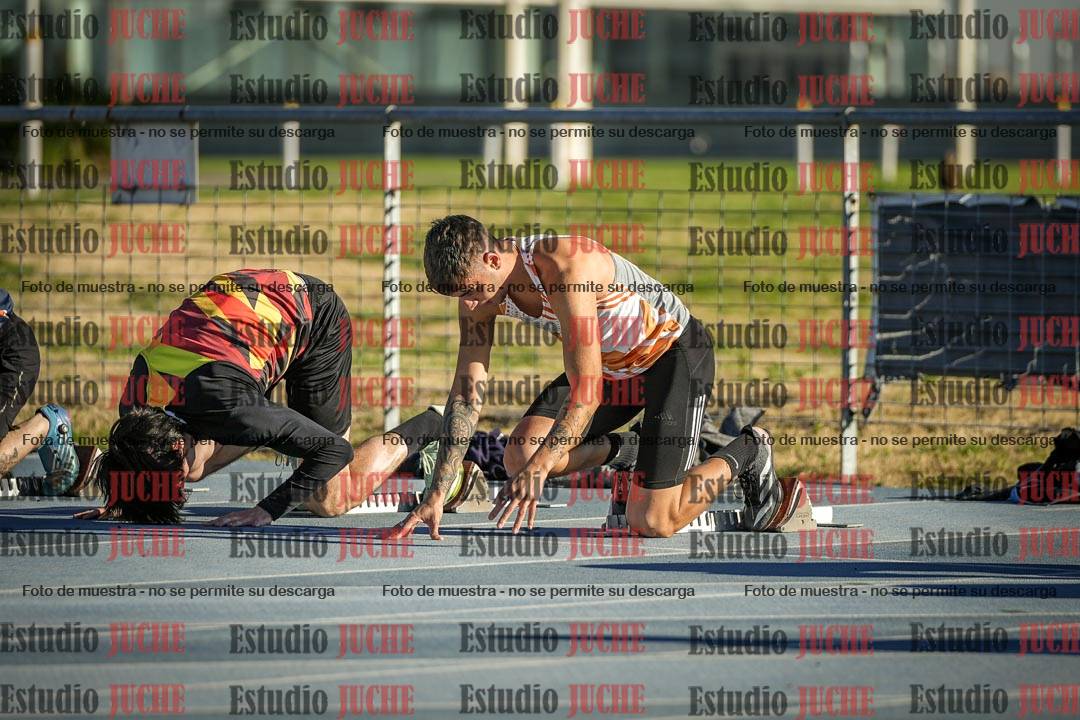 Fotos de los 110 m con vallas de varones