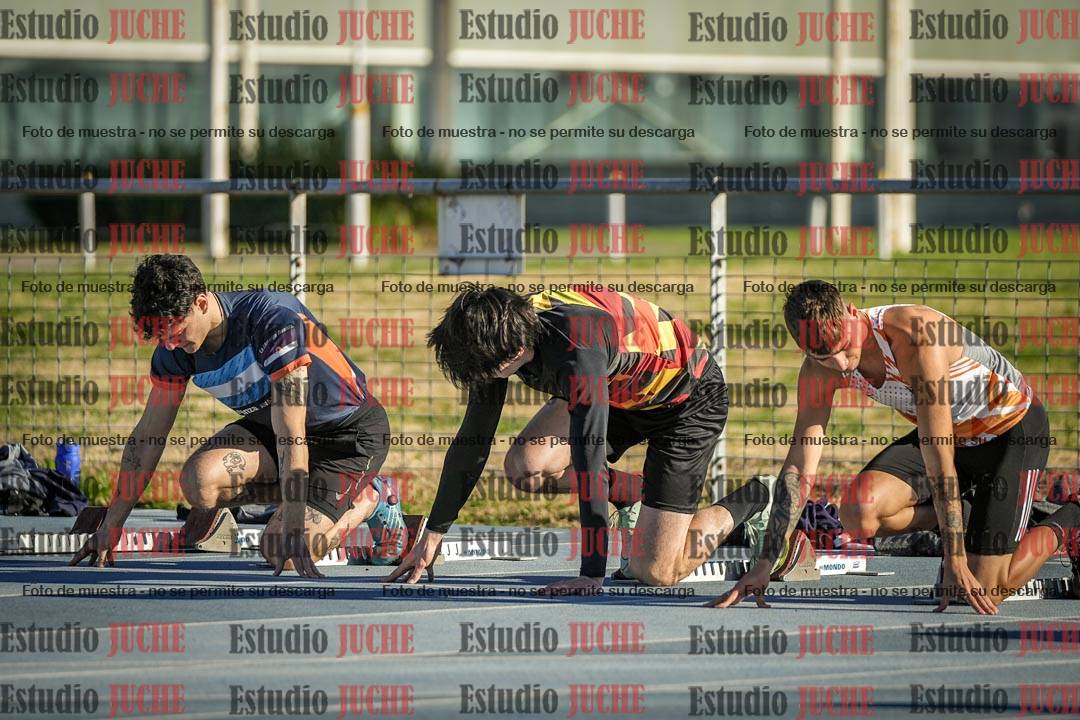 Fotos de los 110 m con vallas de varones