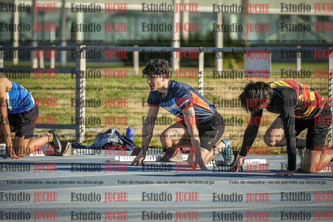 Fotos de los 110 m con vallas de varones