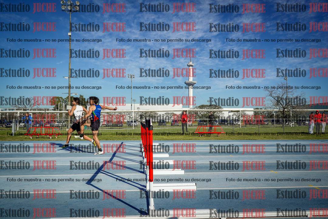 Fotos de los 110 m con vallas de varones