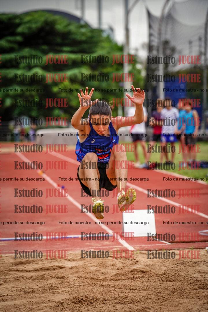 Fotos del salto en largo de varones - U14