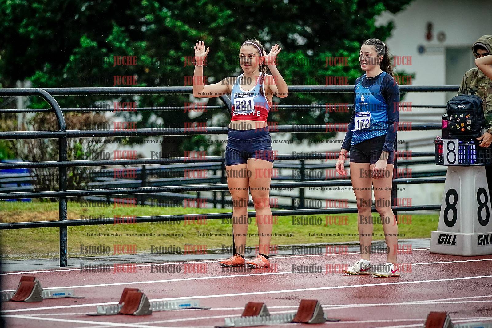Fotos de los 100 m con vallas de mujeres - FINAL