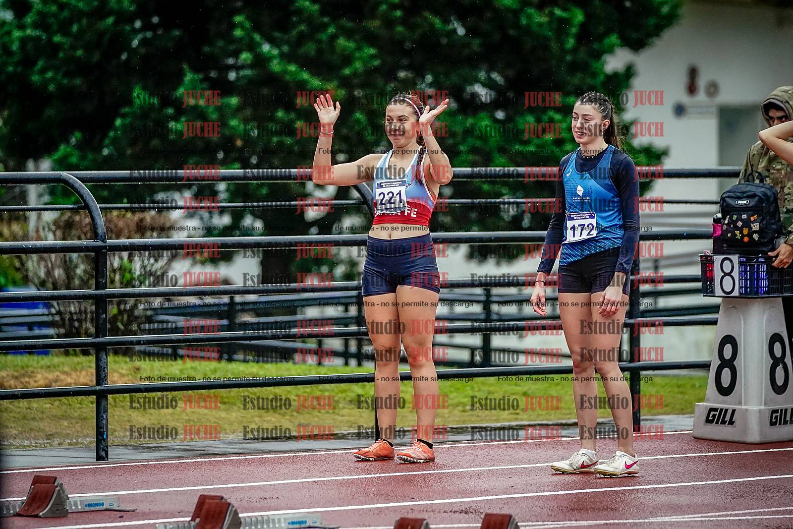 Fotos de los 100 m con vallas de mujeres - FINAL