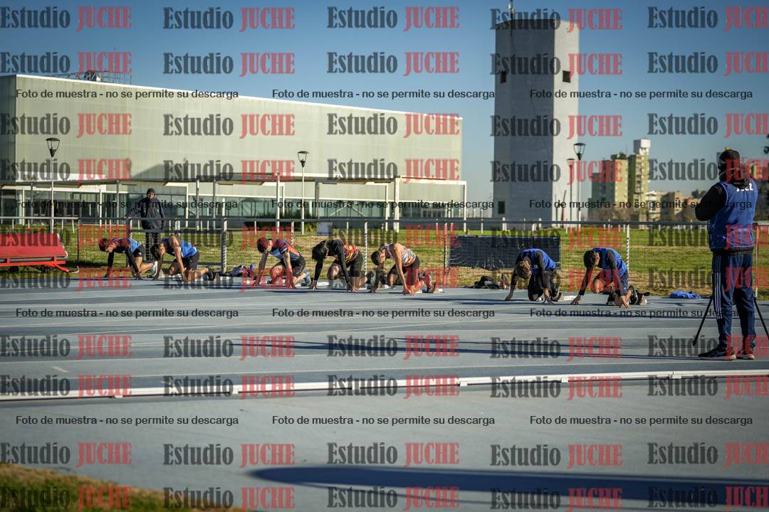 Fotos de los 110 m con vallas de varones