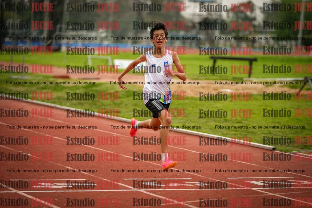 Fotos de los 295 m con vallas de varones - U16
