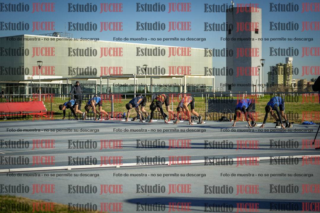 Fotos de los 110 m con vallas de varones
