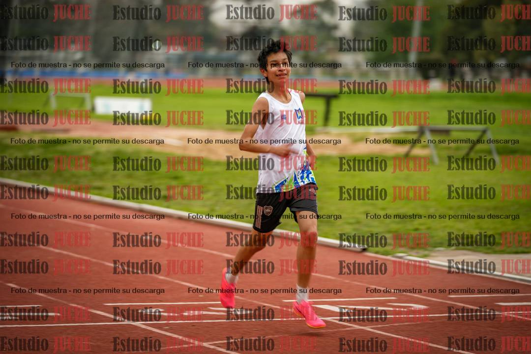 Fotos de los 295 m con vallas de varones - U16
