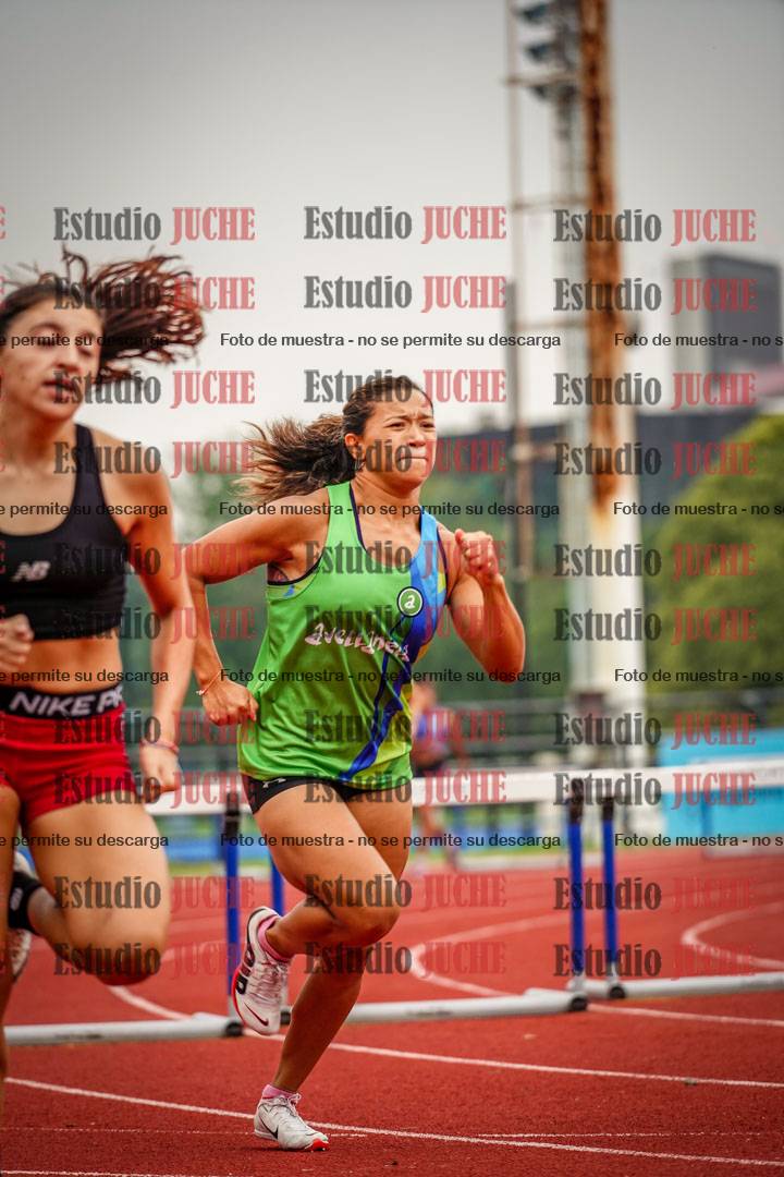 Fotos de los 400 m con vallas de mujeres