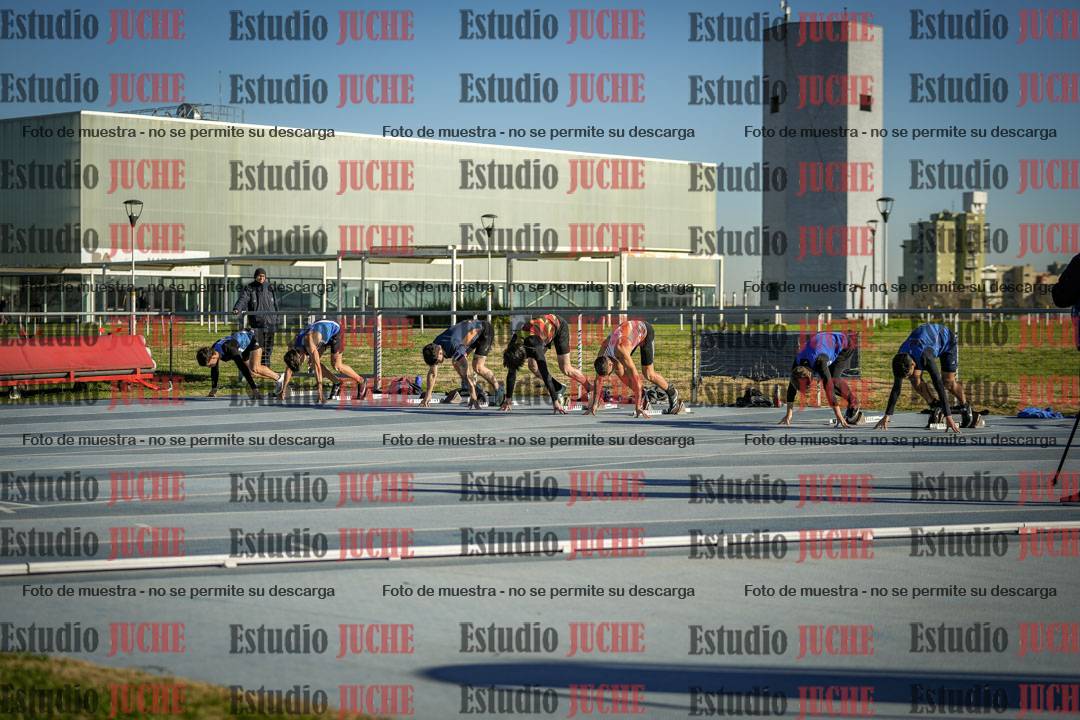 Fotos de los 110 m con vallas de varones