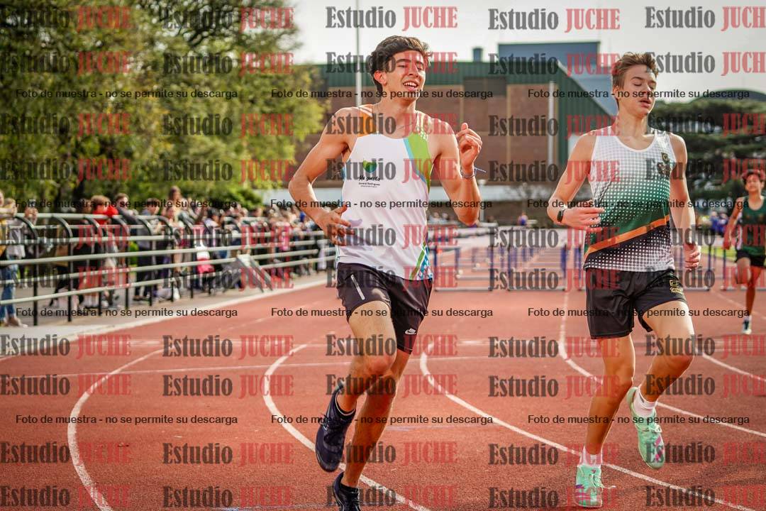 Fotos de los 110 m con vallas de varones