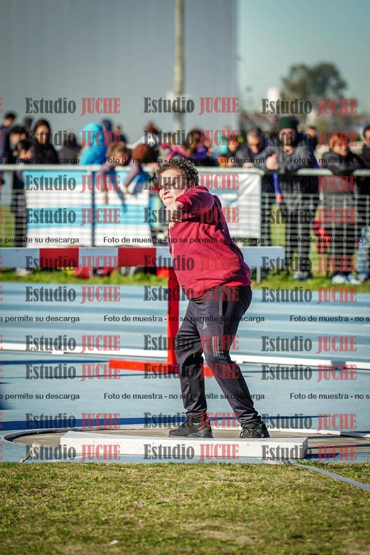 Fotos del lanzamiento de bala de varones todas las categorías (incluye combinadas)