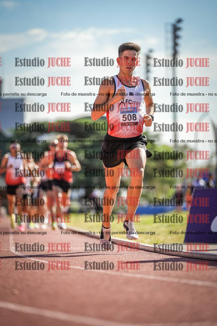 Fotos de los 10.000 m de varones - serie 1