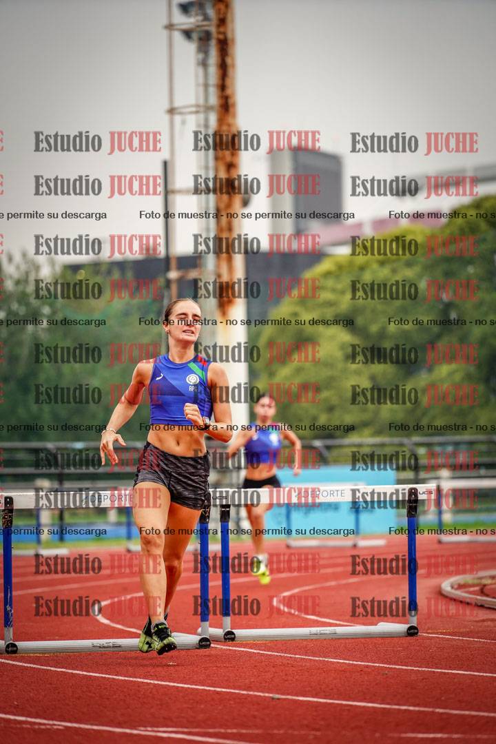 Fotos de los 400 m con vallas de mujeres