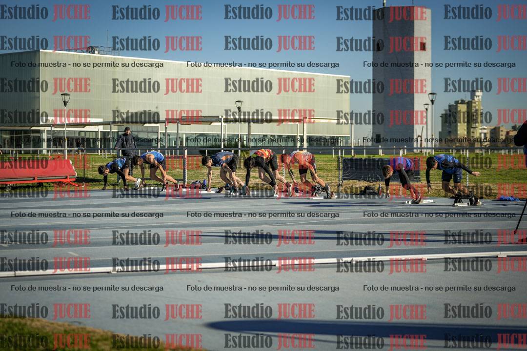 Fotos de los 110 m con vallas de varones