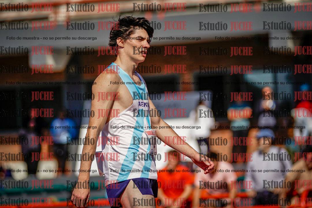Fotos de los 100 m llanos de varones - deca 1