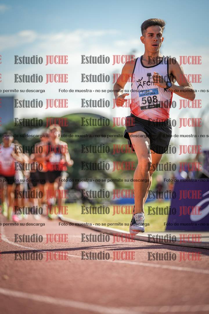 Fotos de los 10.000 m de varones - serie 1