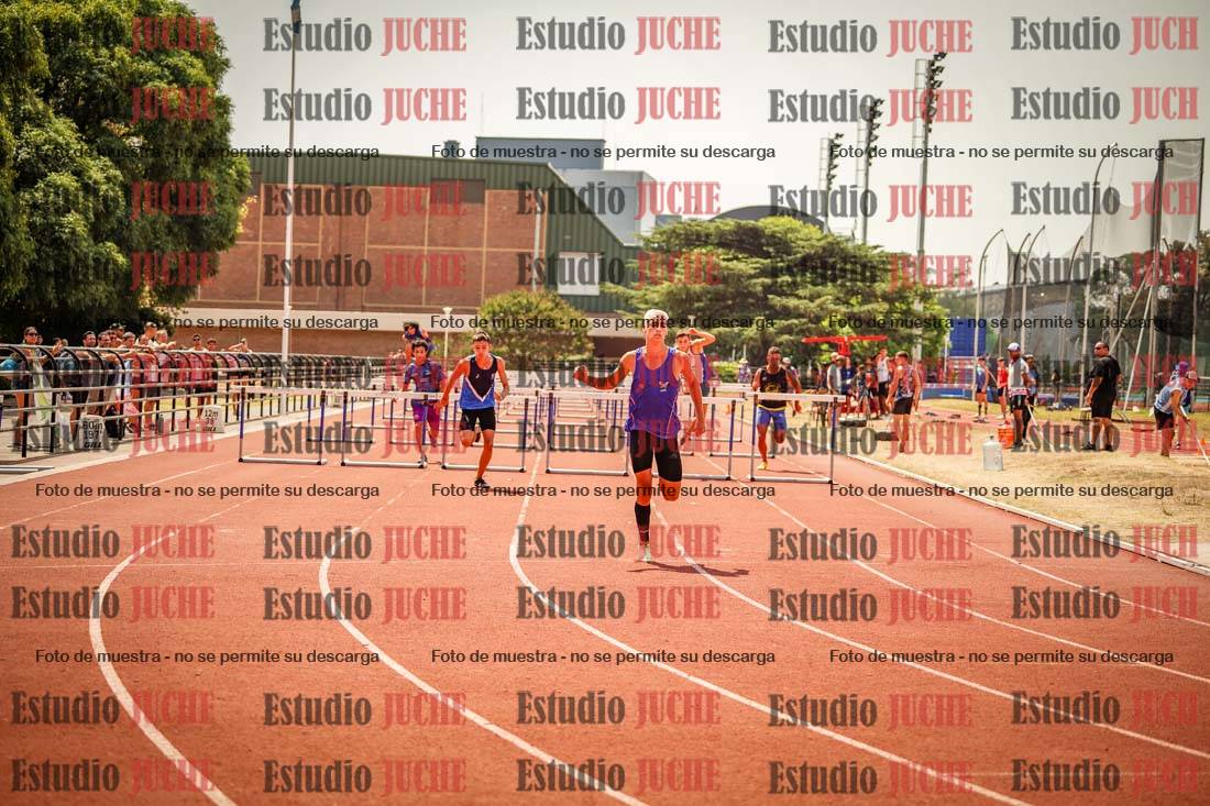 Fotos de los 110 m con vallas de varones