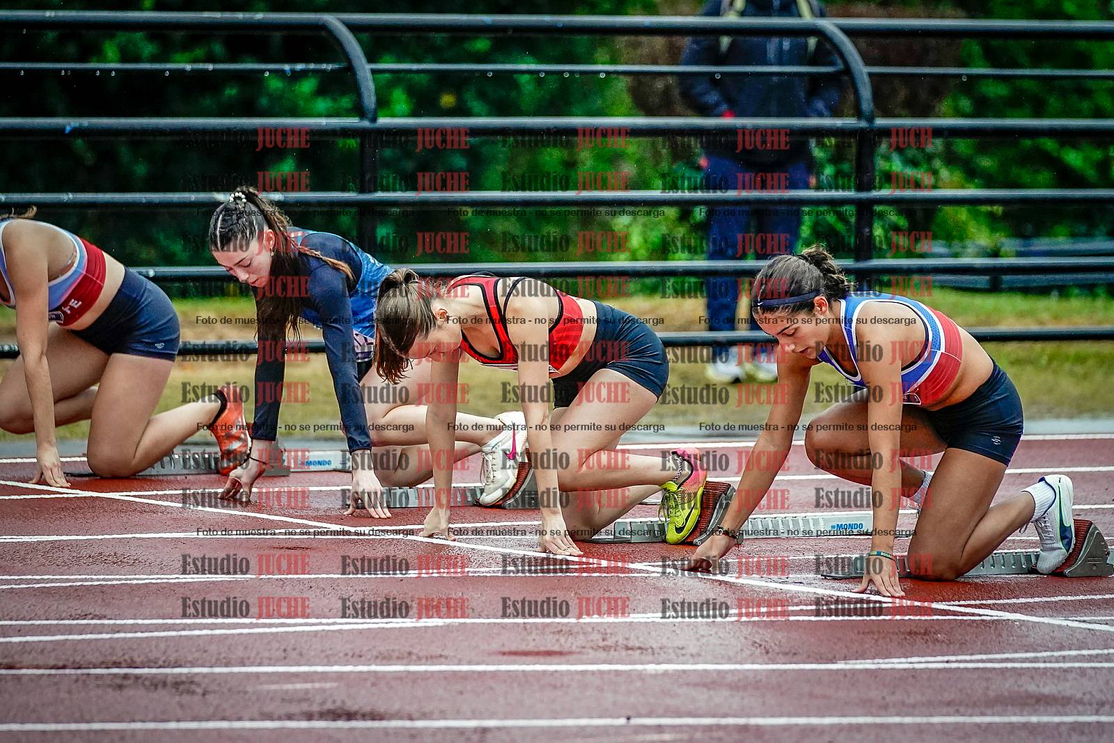 Fotos de los 100 m con vallas de mujeres - FINAL