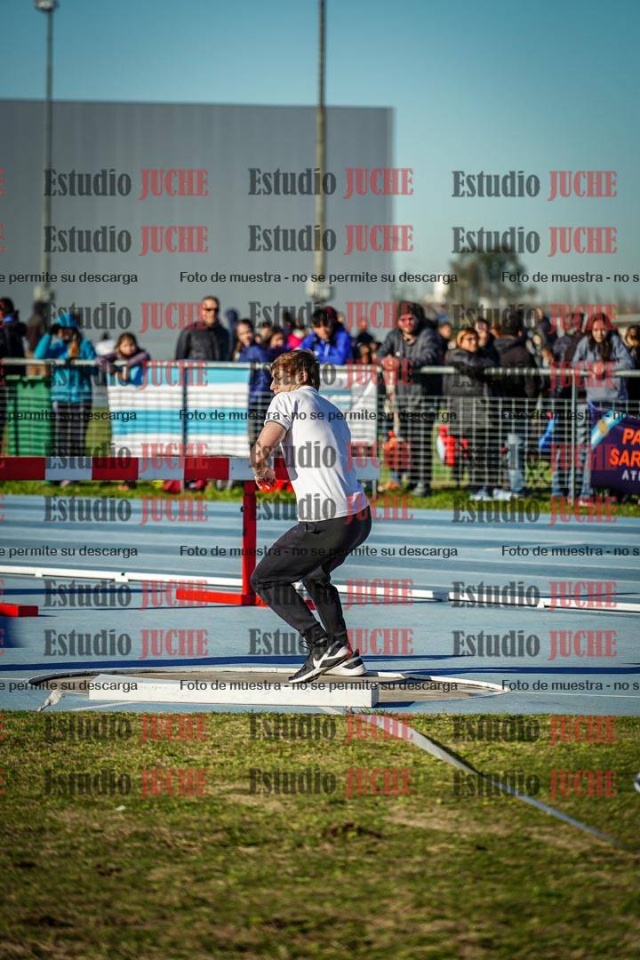 Fotos del lanzamiento de bala de varones todas las categorías (incluye combinadas)