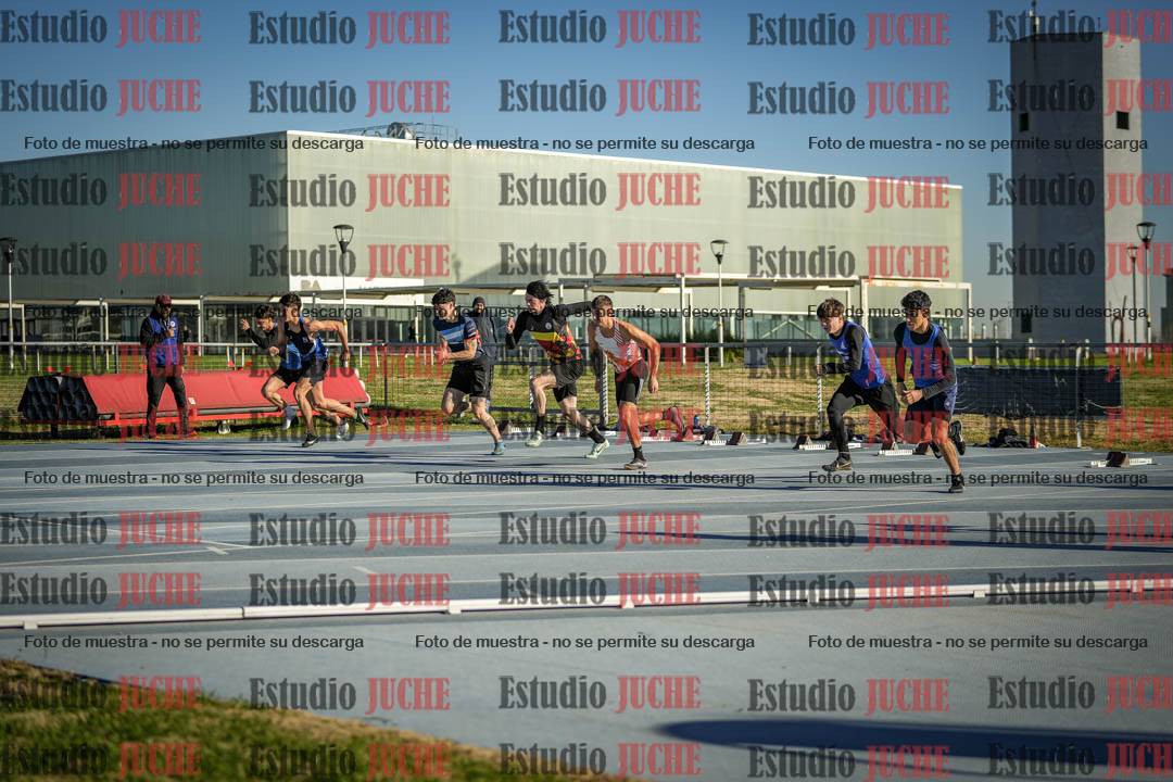 Fotos de los 110 m con vallas de varones