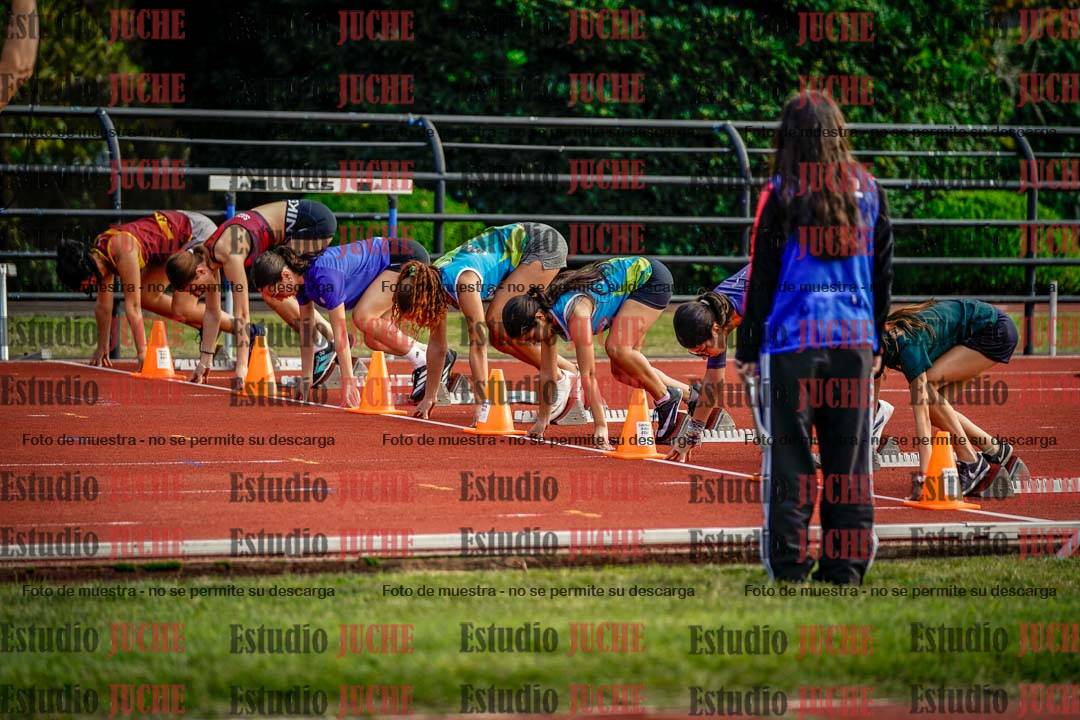 Fotos de los 80 m con vallas de mujeres