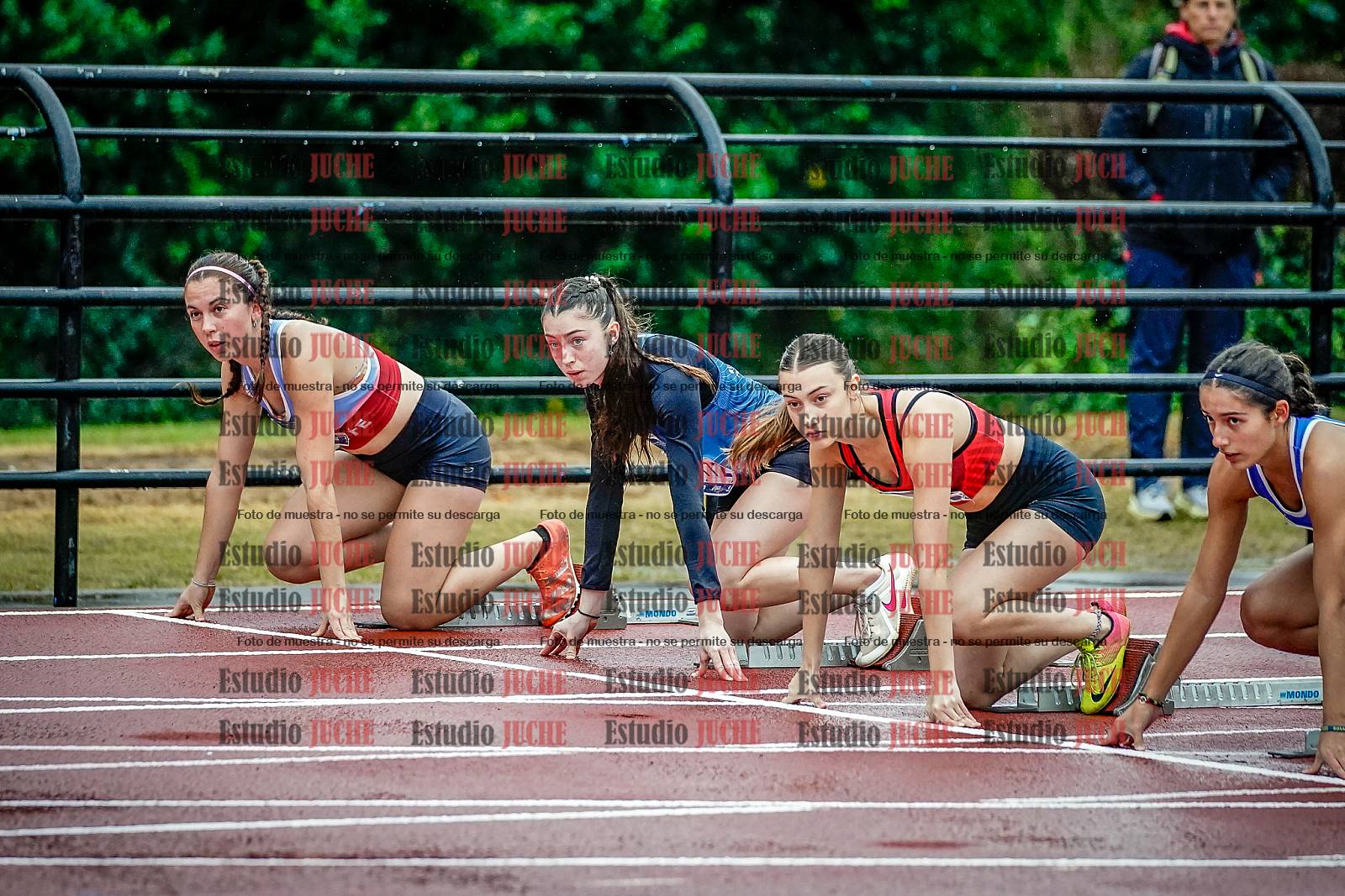 Fotos de los 100 m con vallas de mujeres - FINAL