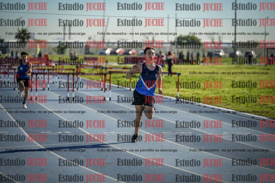 Fotos de los 110 m con vallas de varones