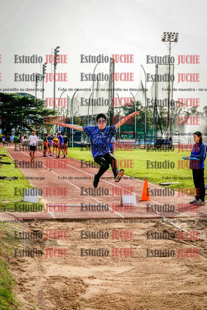 Fotos del salto en largo de varones