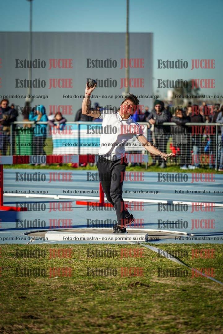 Fotos del lanzamiento de bala de varones todas las categorías (incluye combinadas)
