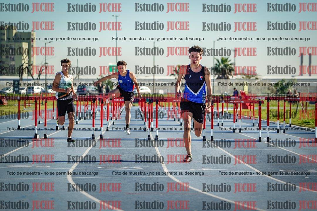 Fotos de los 110 m con vallas de varones
