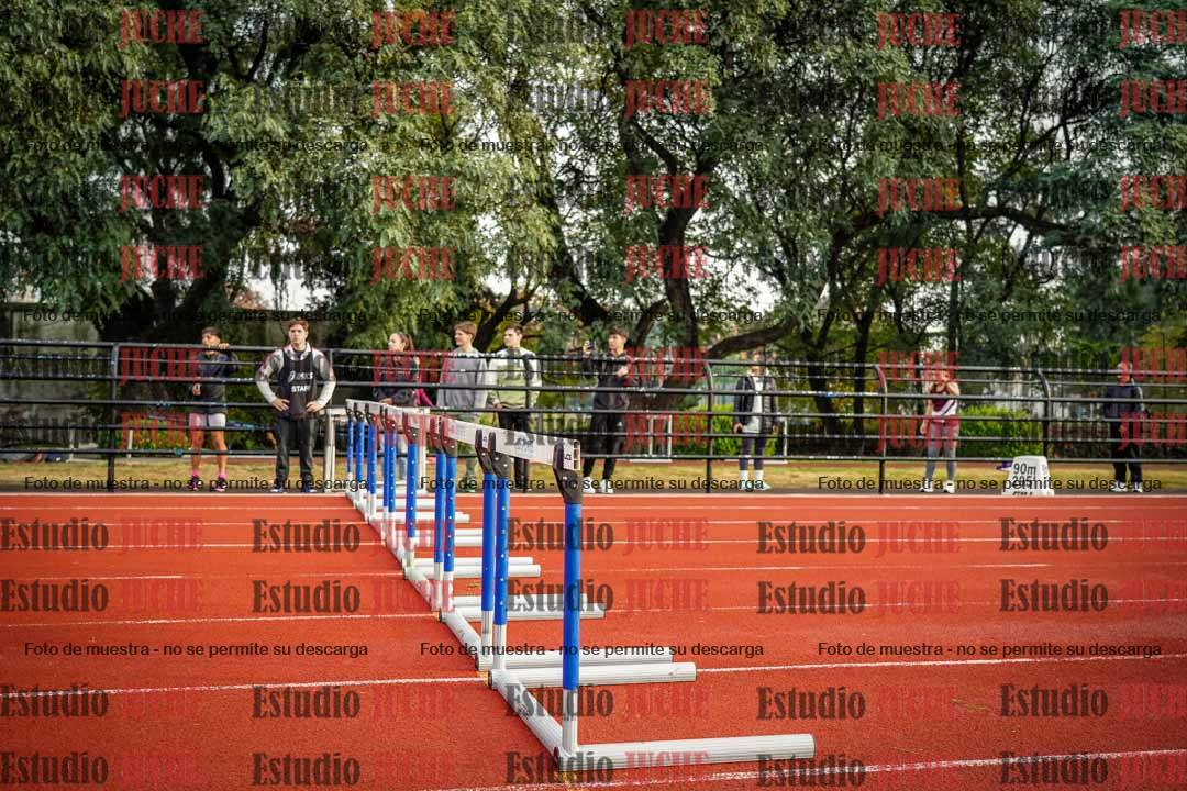 Fotos de los 100 m con vallas de mujeres
