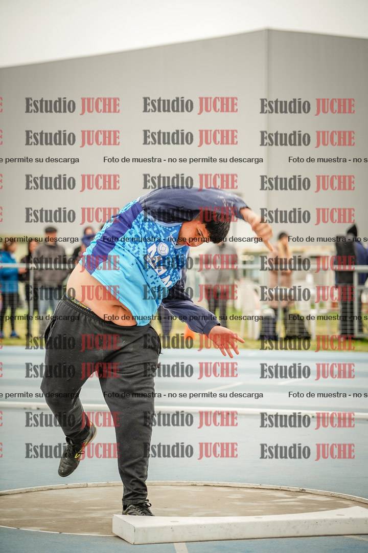 Fotos del lanzamiento de bala de varones