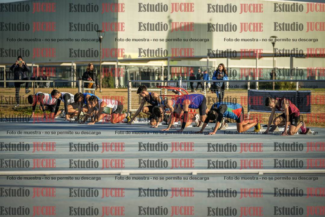 Fotos de los 110 m con vallas de varones